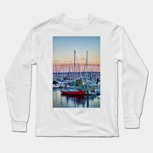 Old Fishermans Wharf Monterey Study 10 Long Sleeve T-Shirt